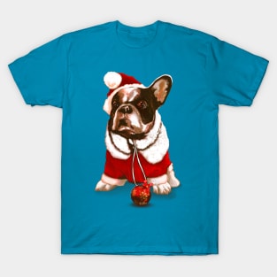 CHRISTMAS FRENCH BULLDOG T-Shirt
